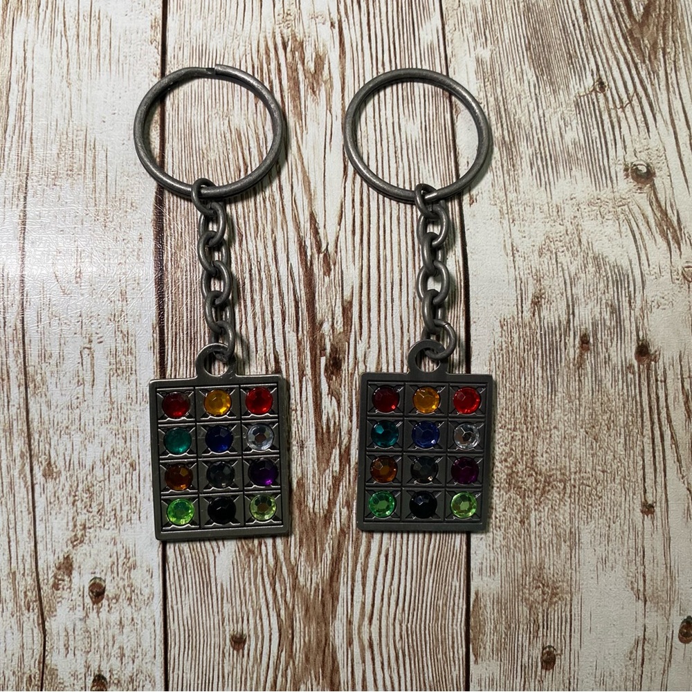 🆕 2-Pack Keychain Project 77 Two Sided Key Ring Bringing Gospel To Israel